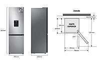 Frigorífico Combi Samsung RB34C632DSA/EF - Imagen 2