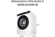 Lavadora carga frontal - Haier I-Pro Series 3 HW90-B14939-IB - Imagen 5