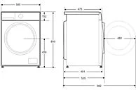 Lavadora carga frontal - ok. OWM 7123 A INV, 7 kg - Imagen 8