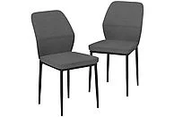 Sillas de comedor - HOMCOM 83A-210V00GY, Gris