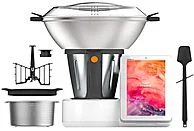 Robot de cocina TAURUS Mycook Next, 2000 W, 2,5 L, Blanco