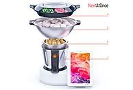 Robot de cocina TAURUS Mycook Next, 2000 W, 2,5 L, Blanco - Imagen 3