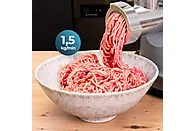 Picadora de Carne Cecotec Crusher 1400 Steel – 1360 W, Gris - Imagen 4