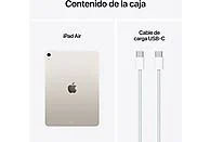 Apple iPad Air (2025), 11", 128GB, Blanco Estrella, WiFi – Chip M3 (9 núcleos GPU) - Imagen 6
